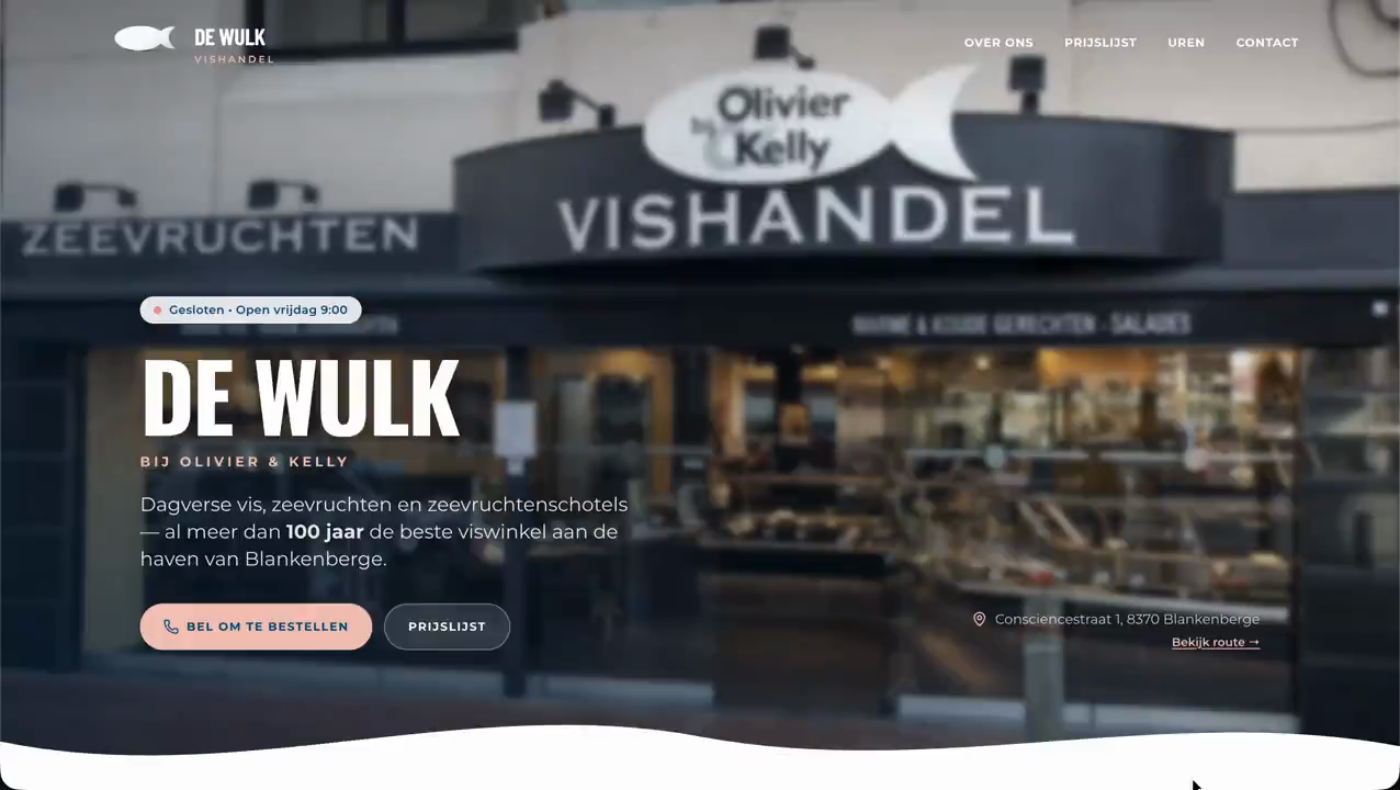 Websiteproject De Wulk